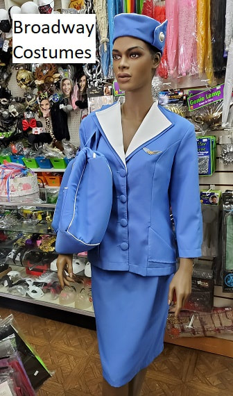 picture of our airline flight attendant costume