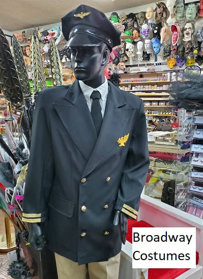 picture of our airline pilot costume
