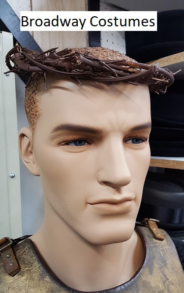 Picture of our mannequin wearing our Crown of Thorns