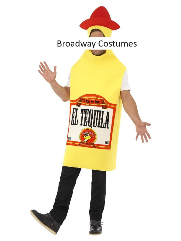picture of our El Tequila Bottle Costume