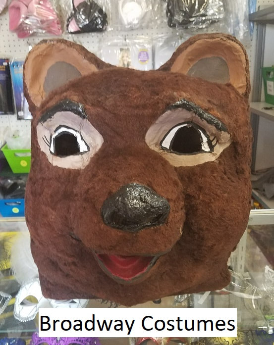 Picture of our bear mascot head