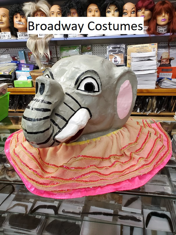 Picture of our circus elephant mascot head