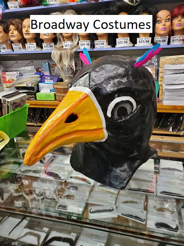 Picture of our crow mascot head