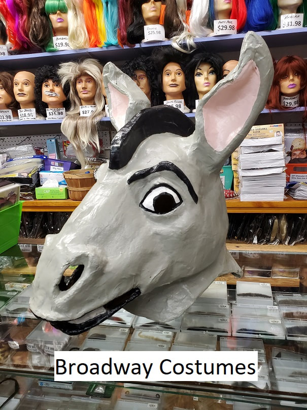 Picture of our donkey mascot head