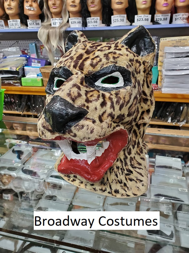 Picture of our leopard mascot head