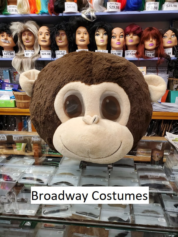 Picture of our monkey mascot head