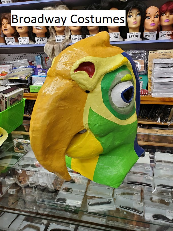 Picture of our parrot mascot head