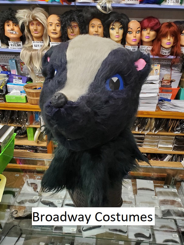 Picture of our skunk mascot head