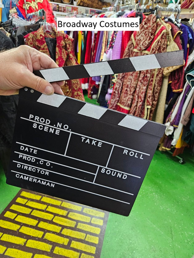 Picture of our Clapper Board prop