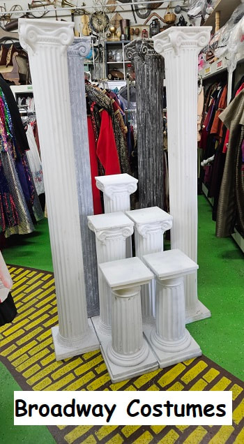 picture of our faux marble columns