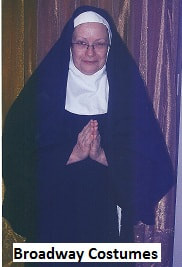 picture of one of our Religious Costumes - Nun