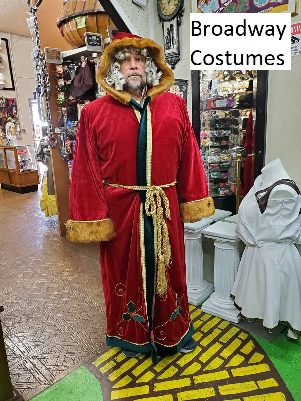 a picture of one of our Old World Santa costumes