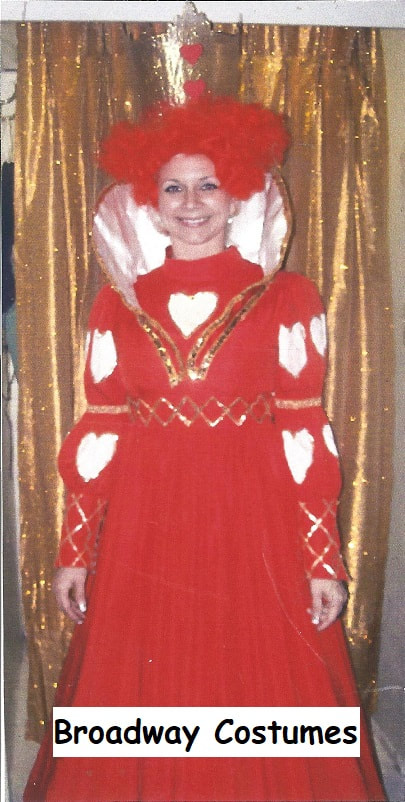 picture of our Alice in Wonderland - Queen of Hearts Costume